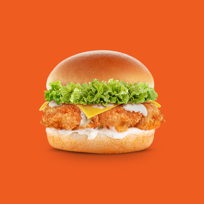 بترفلاي شرمب ساندوتش