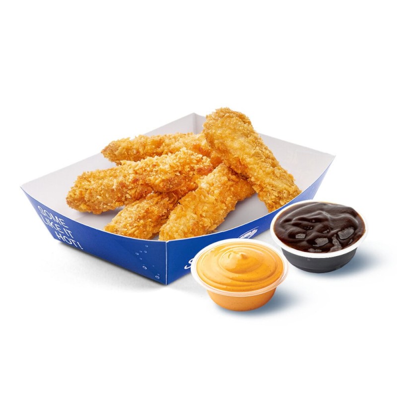 5 قطع دجاج ستريبس