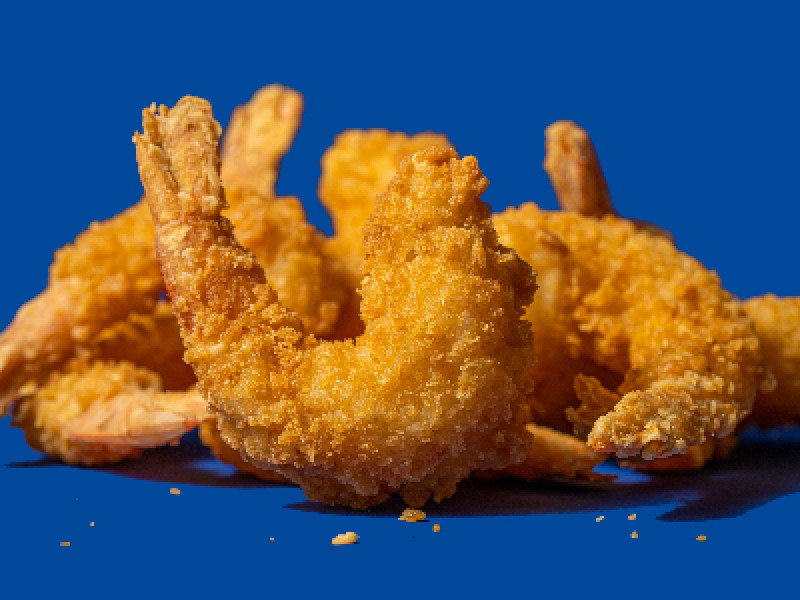 5 قطع روبيان مونستر ذهبي